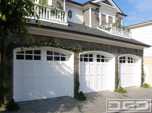 Coastal Style Garage Doors