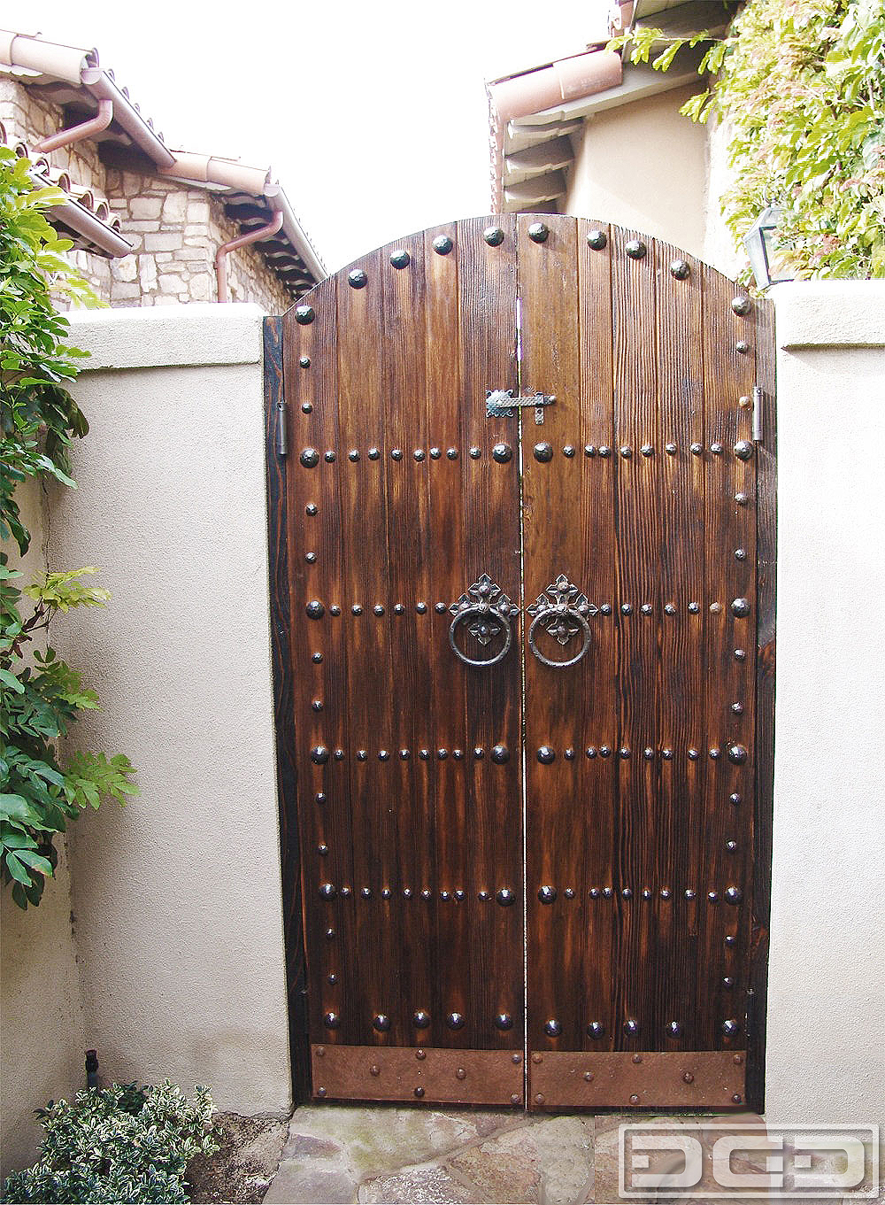 View Large Photo of Architectural Gates 19 | Custom Designer Pedestrian Gate Architectural Gates 19 | Custom Designer Pedestrian Gate
