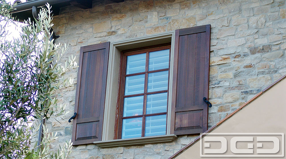 View Large Photo of Architectural Shutters 07 | Decorative Exterior 