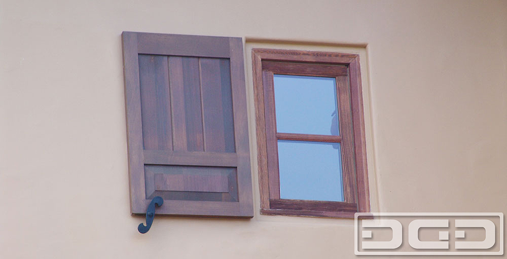 View Large Photo of Architectural Shutters 08 | Decorative Exterior Shutters Architectural Shutters 08 | Decorative Exterior Shutters