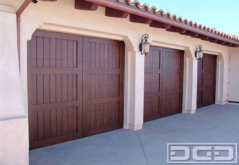 Mediterranean Revival 13 Custom Architectural Garage Door Dynamic