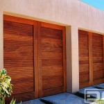 MidCentury Modern Garage Door Design Ideas