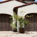Spanish Colonial Garage Doors - European Architectural Design