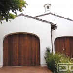 Spanish Colonial Garage Doors - European Architectural Design