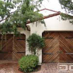 Spanish Colonial Garage Doors - European Architectural Design