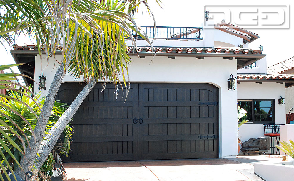 Spanish Colonial 06  Custom Architectural Garage Door - Dynamic Garage Door