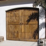 Spanish Colonial Garage Doors - European Architectural Design