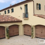 Spanish Colonial Garage Doors - European Architectural Design